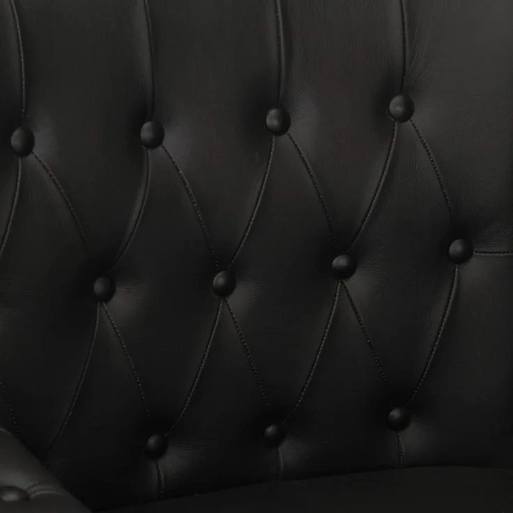Sessel wohnzimmer, Relaxsessel, Fernsehsessel Schwarz Echtes Ziegenleder – Bild 7