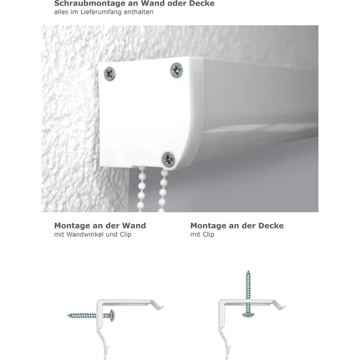 Lysel - Qualitätskassettenrollo abdunkelnd steingrau, (B x H) 120cm x 175cm in grau/steingrau – Bild 3