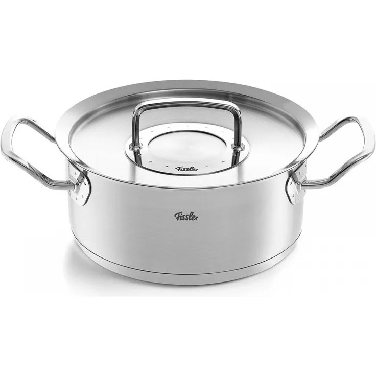Fissler pure-profi collection Kochtopf mit Metalldeckel 20 cm Ø 2,6 L