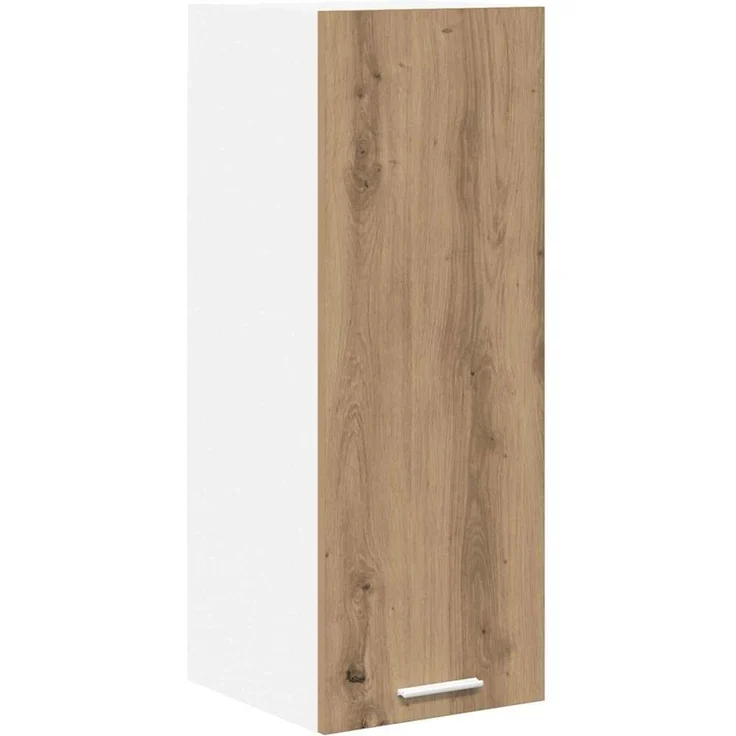vidaXL Hängeschrank 2 stk. Artisan-Eiche und Weiß Holzwerkstoff 884257 – Bild 6