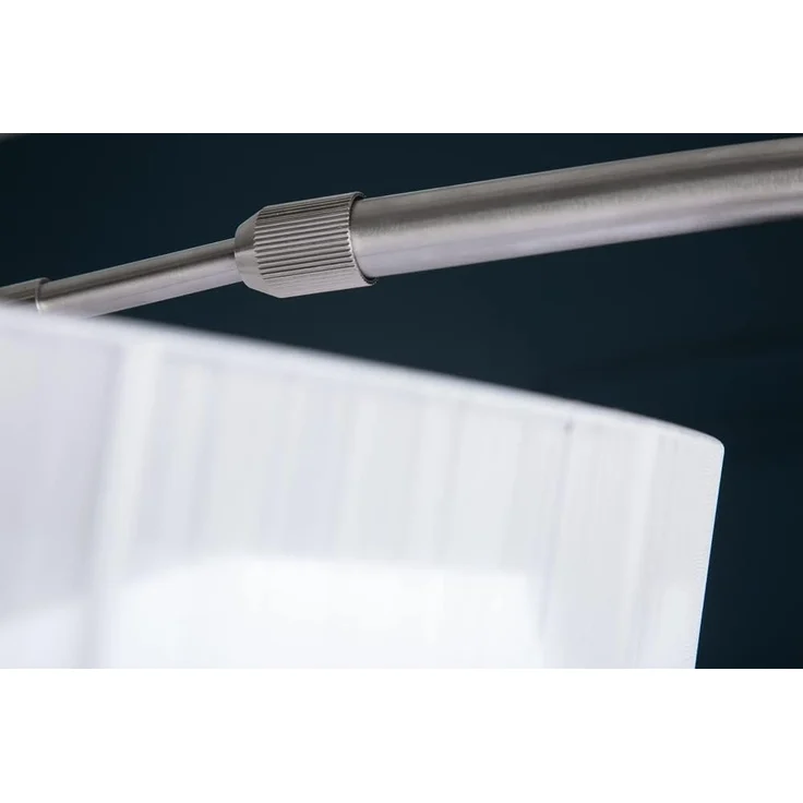 riess-ambiente Bogenlampe EXTENSO 230cm weiß, ohne Leuchtmittel, Wohnzimmer · Metall · verstellbar · Modern Design – Bild 8