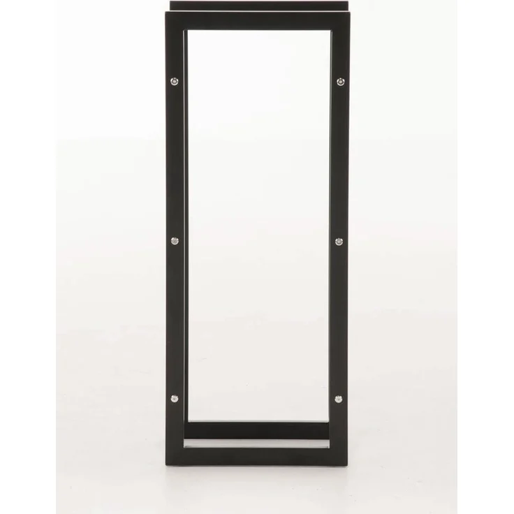 CLP Kaminholzständer Keri schwarz-matt,25x60x100 cm – Bild 8