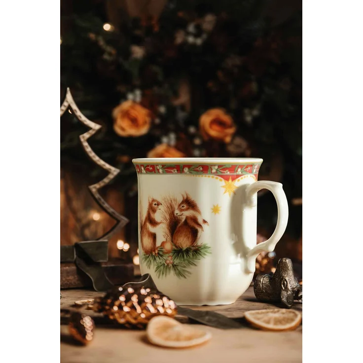 Seltmann Weiden Marieluise Weihnachtsnostalgie Becher mit Henkel 270 ml 6er Set – Bild 2