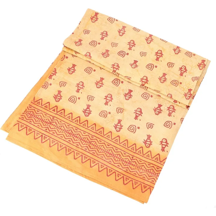 Guru-Shop Tagesdecke Blockdruck Tagesdecke, Bett & Sofaüberwurf,..