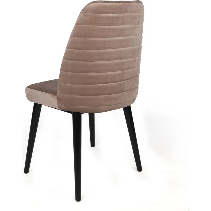 Skye Decor 'Tutku-304 V4' Stuhlset (4-teilig), Beige / Schwarz, 50 x 90 x 49 cm – Bild 3