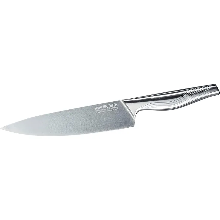 Nirosta Kochmesser Swing, Küchenmesser, Edelstahl, Silber, 19 cm, 43718