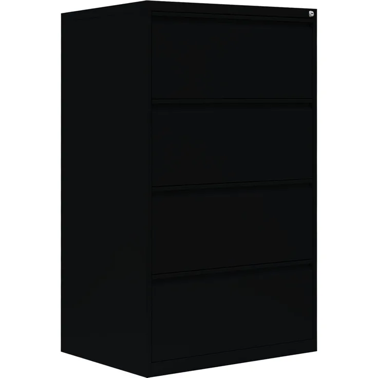 Steelboxx Hängeregisterschrank für DIN A4 Hängemappen 132x76x62cm mit 4 Schüben (1-St) Hängeregisterschrank
