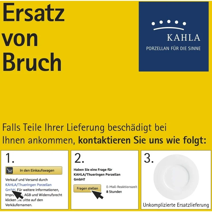 KAHLA Five Senses Design 2 Go Set 14tlg. weiß – Bild 7