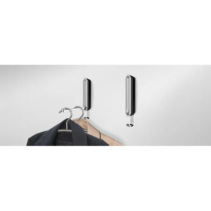 WENKO Klapphaken Premium Sigma, im ovalen Premium-Design aus stabilem Kunststoff – Bild 5
