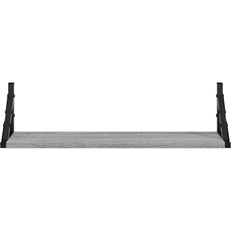 2er-Set Wandregale, Hängeregale Grau Sonoma 60x15x15,5 cm de6577 – Bild 5