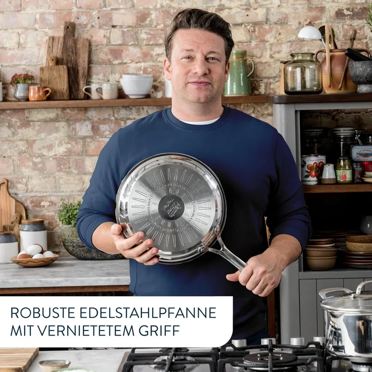 Tefal E30606 Jamie Oliver Cook's Classic Pfanne 28 cm – Bild 4