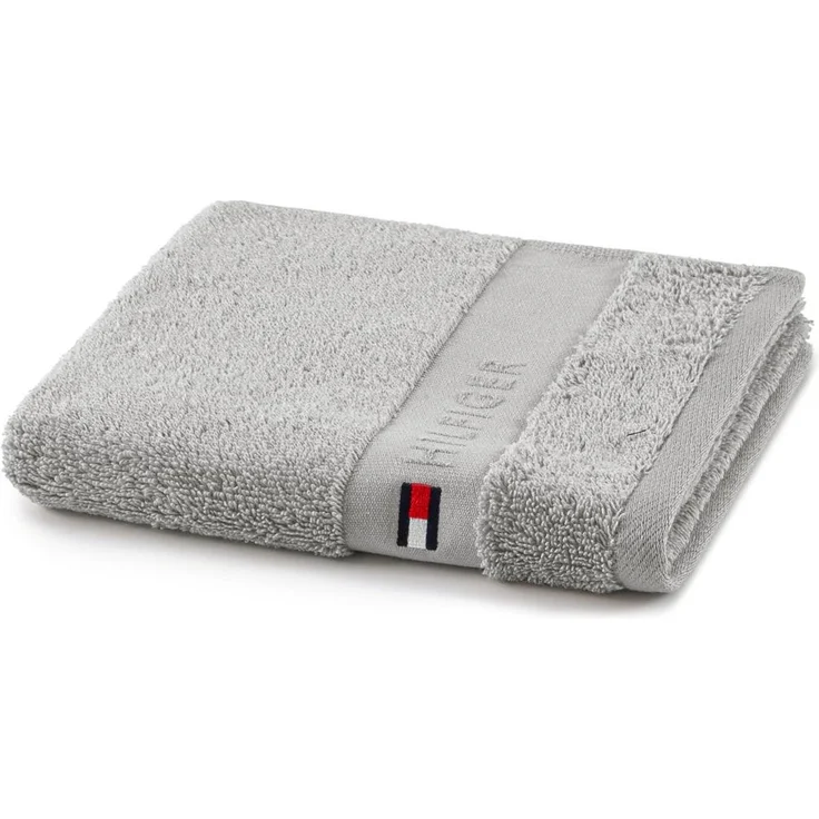 Gästetuch TOMMY HILFIGER LEGEND LB 60x40 cm silber
