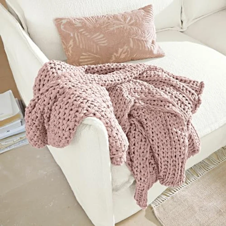 Mirabeau Tagesdecke Plaid Plixoren rosa – Bild 2