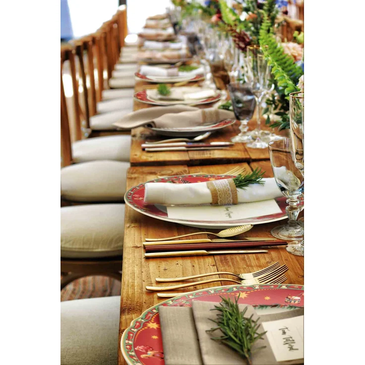 Seltmann Weiden Marieluise Weihnachtsnostalgie Speiseteller ø 25 cm 6er Set – Bild 5
