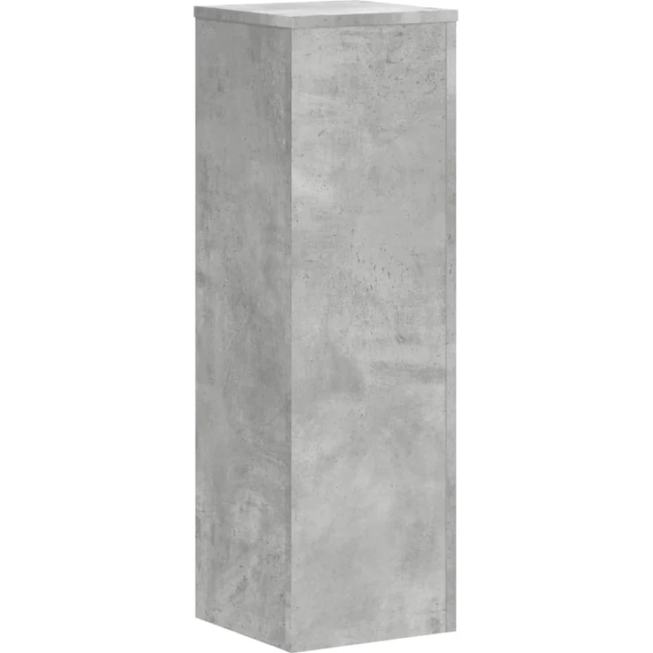 vidaXL Pflanzenständer 2 Stk. Betongrau 25x25x80 cm Holzwerkstoff 852945 – Bild 3