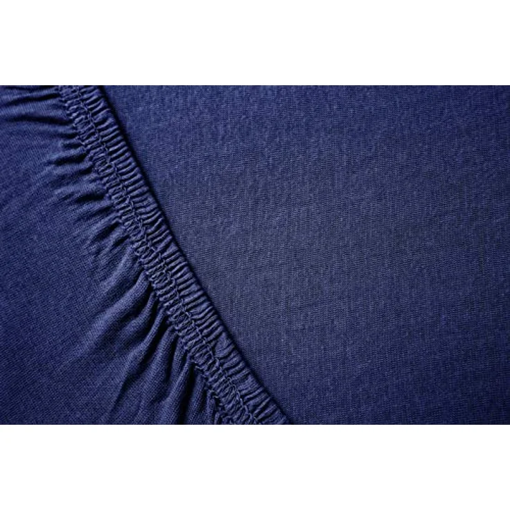 Hometex Premium Textiles Spannbettlaken für Topper bis 10cm Steghöhe, Jersey, Gummizug: Rundumgummizug, ideal für Boxspringbett Topper, 100% reine Baumwolle – Bild 4