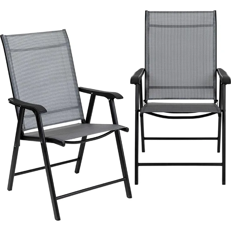 WELL HOME MOBILIARIO & DECORACIÓN outdoorsessel outdoorstühle, Kunststoff, grau