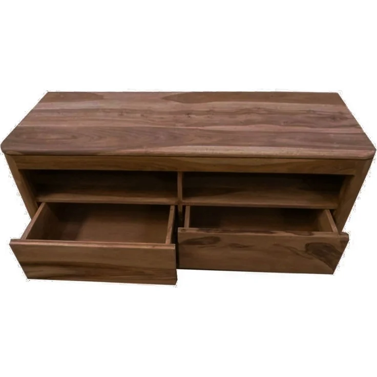 TV-Board Sheesham 128x50x49 smoked cherry gebeizt TORONTO #107 – Bild 5