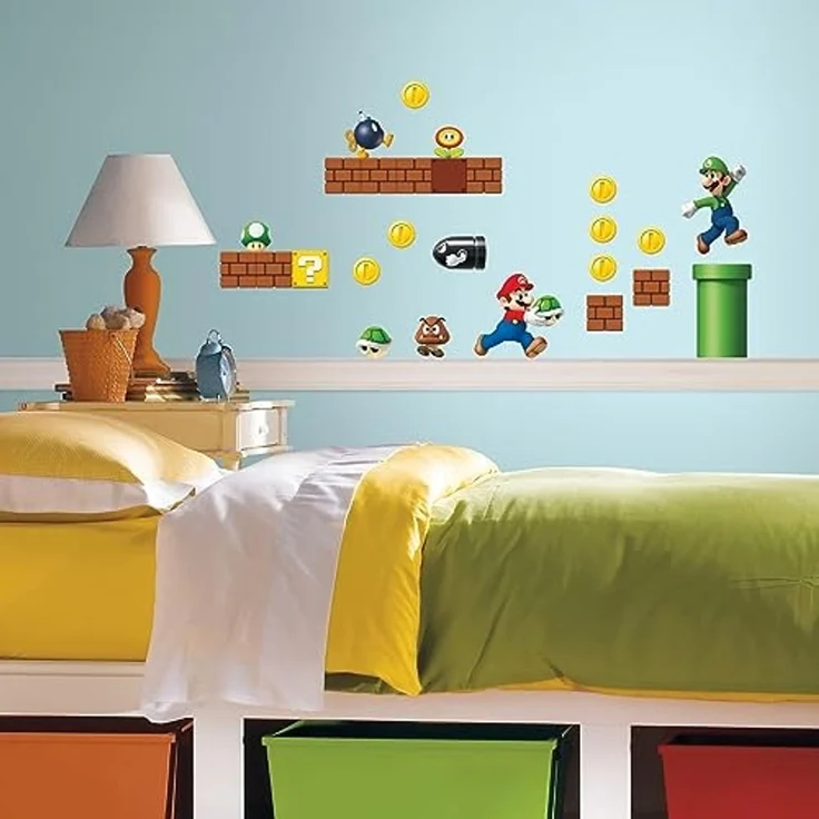 Nintendo Super Mario - Build a Scene Wallstickers – Bild 4