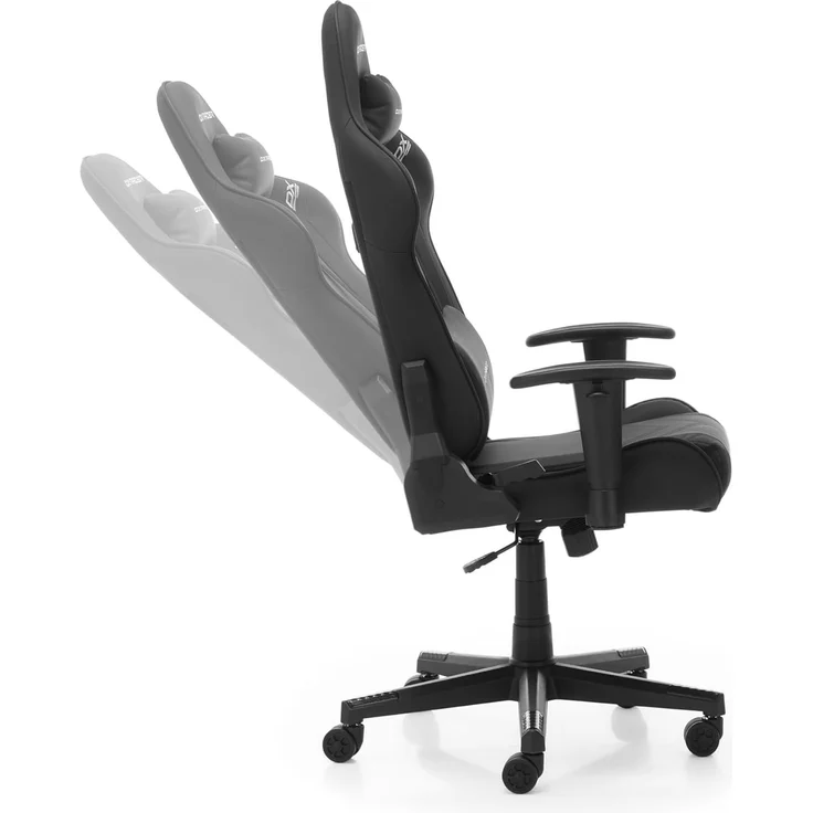 DXRacer PRINCE L Gamingstuhl - Stoff / Grau-Schwarz – Bild 4