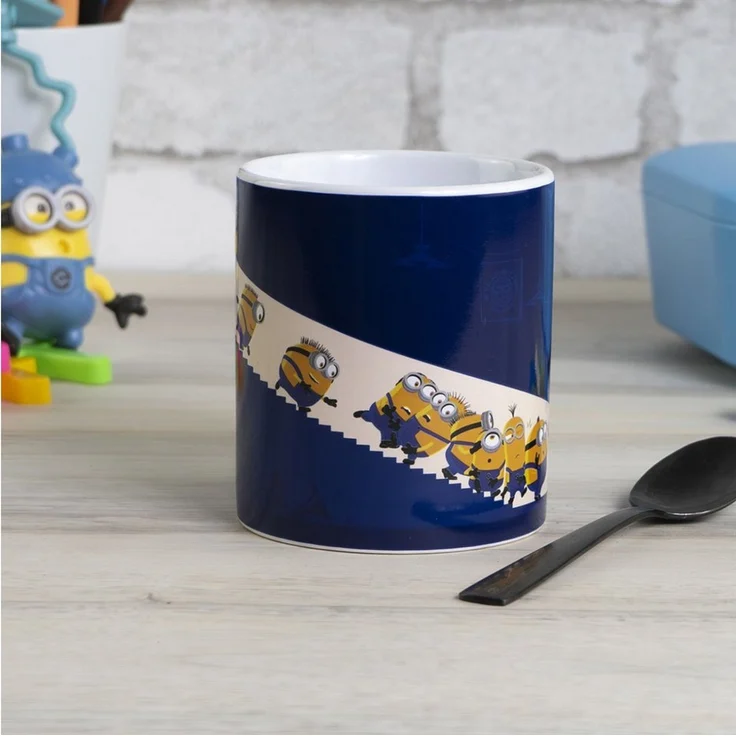 Geda Labels GmbH Tasse Farbwechsel More than a Minion, 1-tlg, Keramik, Blau, 250ml, mit Thermoeffekt – Bild 2
