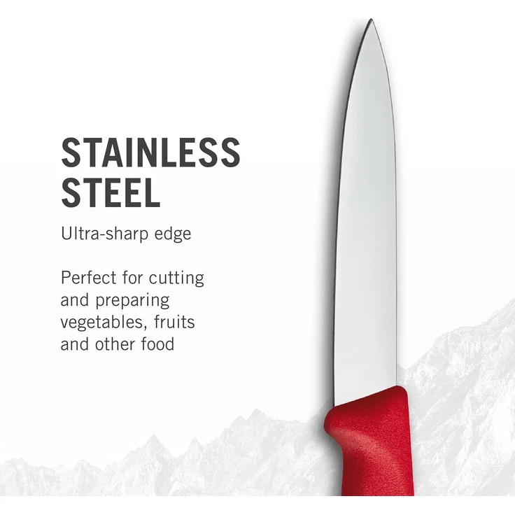 Victorinox Swiss Classic Gemüsemesser-Set 6-teilig rot – Bild 3