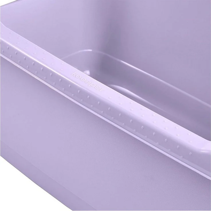 Keeeper Wäschewanne Aenna Soft Purple 32,0 Ltr. 55 x 40 x 23 cm – Bild 4