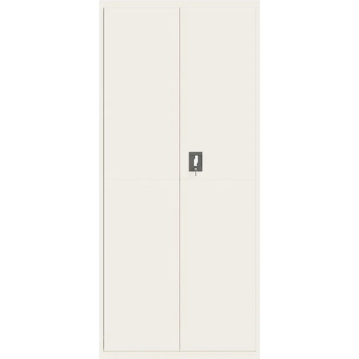 vidaXL Aktenschrank Weiß 90x40x240 cm Stahl 3188315 – Bild 7