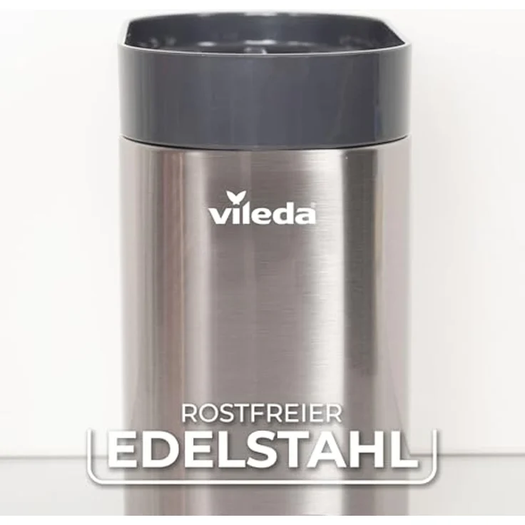 Vileda Küchenorganizer-Set Schwammhalter Spülbecken Edelstahl, (Set, Set), mit Saugnapf, Robust – Bild 7