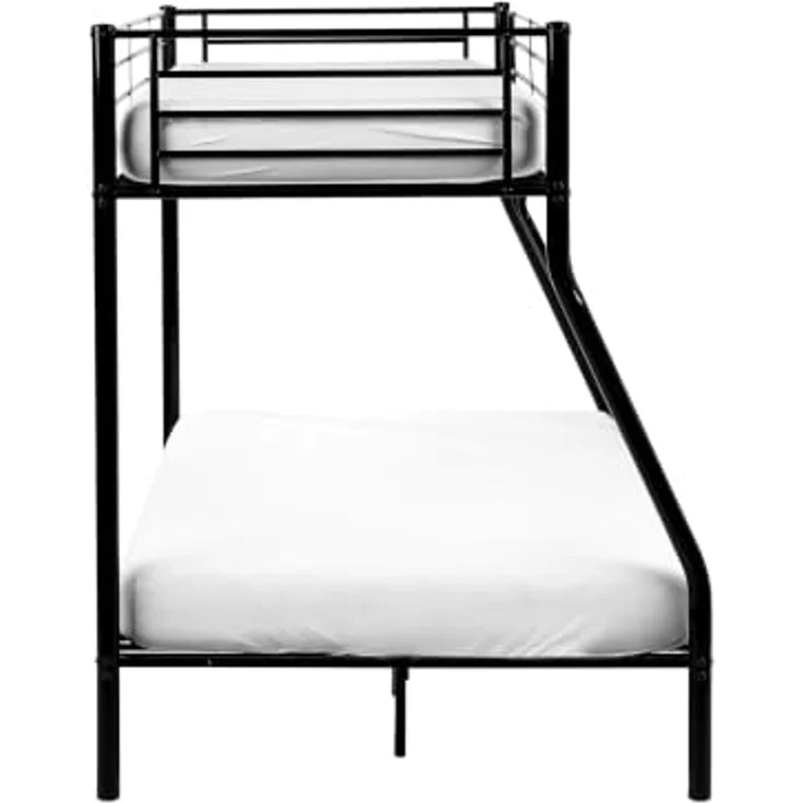 Hochbett Metall CHADURIE 90 120 x 200 cm Schwarz – Bild 6