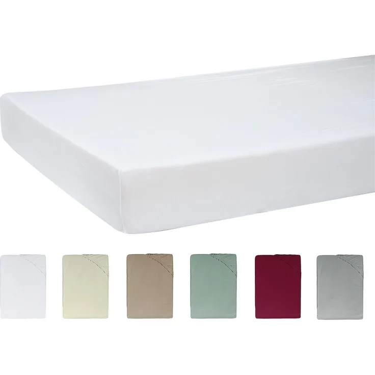 beties Spannbettlaken BasicSoft, Jersey, Gummizug: rundum, (1 Stück), Baby-Spannbetttuch 40x90 für Stubenwagen, Babywiege, Beistellbett usw.