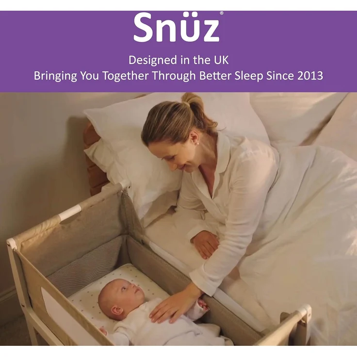 Snüz 'Pod3' Betttasche für Beistellbett weiß – Bild 7