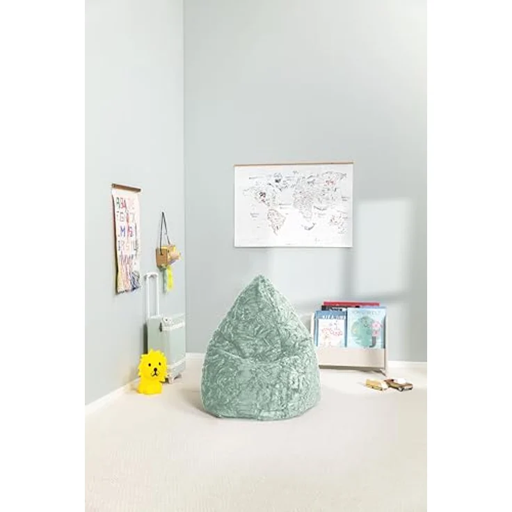 Magma Heimtex Sitzsack BeanBag FLUFFY L (1 St) – Bild 5