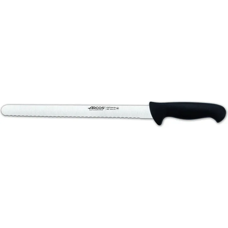 Arcos 293725 Gebäckmesser-Kuchenmesser, acier_inoxydable, Schwarz