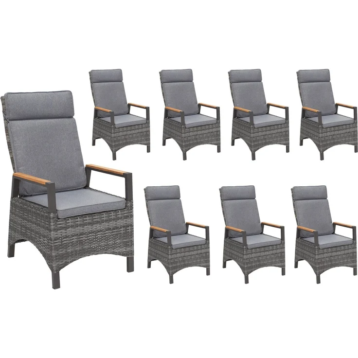 LC Garden »Keramo« Gartenstuhl natur-grau – Bild 1