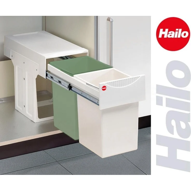 Hailo Abfallsammler 3666221 TA Swing Tandem 2x 15 Liter – Bild 2