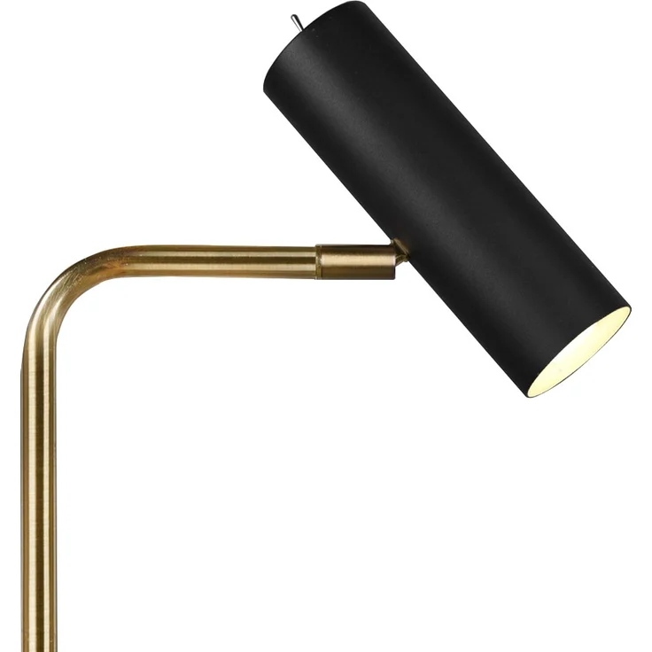 Stehleuchte, schwarz messing matt, Spot beweglich H 151 cm – Bild 9