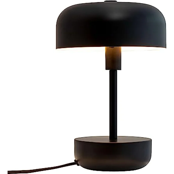 Dyberg Larsen Haipot Tischleuchte, schwarze LED Nachttischlampe mit G9 Sockel – Bild 2