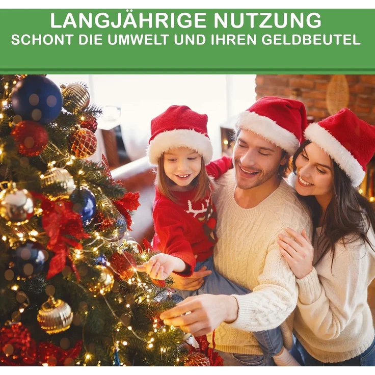 DILUMA Künstlicher Weihnachtsbaum Spritzguss Weihnachtsbaum Künstlich wie echt Tannenbaum Christbaum – Bild 5