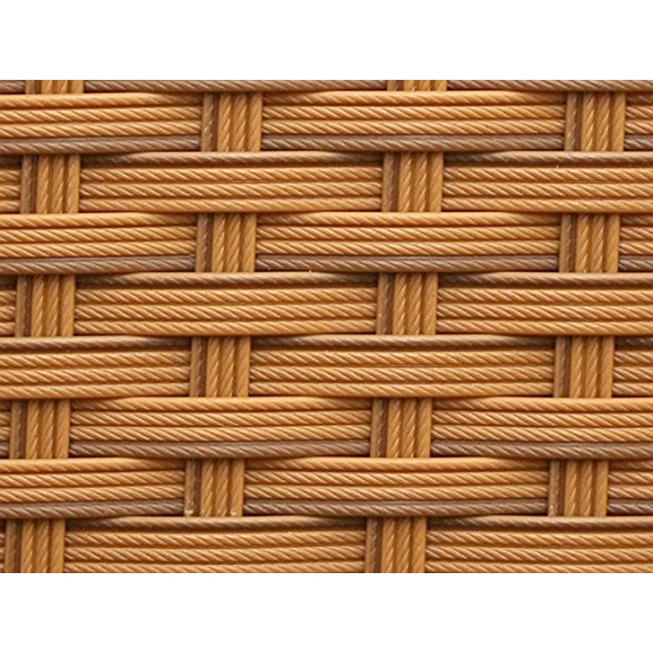RS Trade 'Toscana' Beistelltisch mit verstärktem Alu-Gerüst, Polyrattan, Natur, 50 x 50 x 32 cm – Bild 12