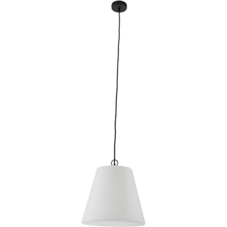 Lindby Hängeleuchten Alaida, Kunststoff Weiß IP65, 1 x 15 W LED