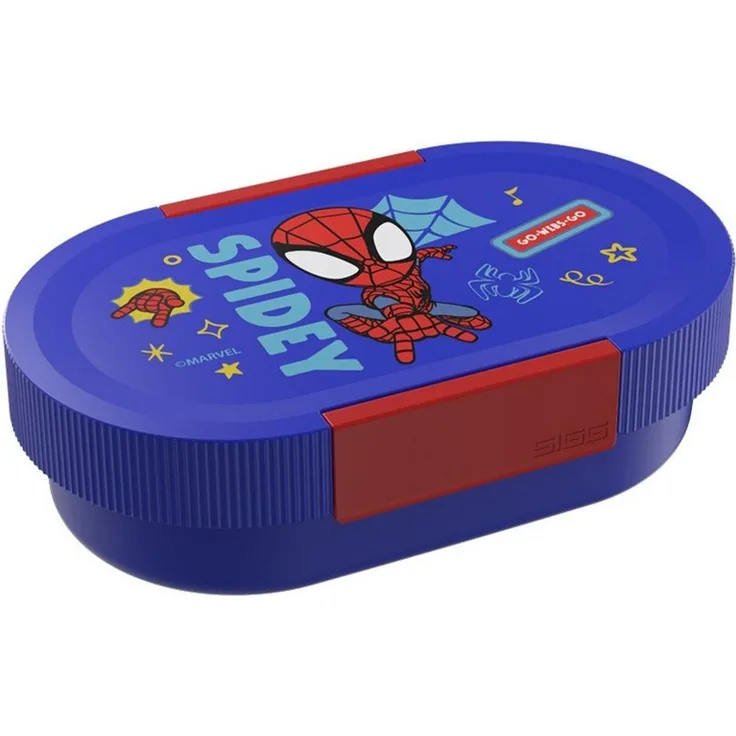 Sigg Lunchbox SIGG LUMO Kids Lunchbox 0.8 Liter, verschiedene Motive, (optimal auf die passenden SIGG VIVA Trinkflaschen abgestimmt), ideal für Pausenbrot, Obst und Snacks in Schule