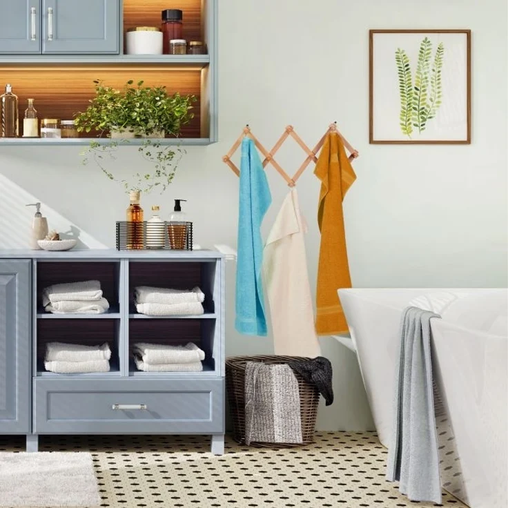 Ausziehbare Wandgarderobe aus Holz 10047398 – Bild 5