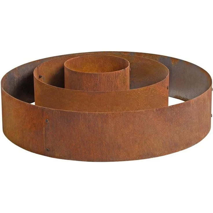 Pflanzpyramide Hochbeet Pflanzring Kräuterspirale Edelrost Rost Ø 40/80/120 cm – Bild 2