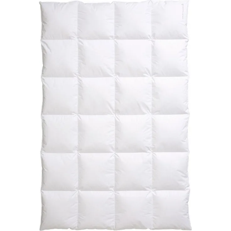 Centa-Star Daunenbettdecke Nordic, Füllung: 90% Daunen, 10% Federn, Bezug: 100% Baumwolle, hochwertiges Naturprodukt mit hervorragendem Wärmevermögen