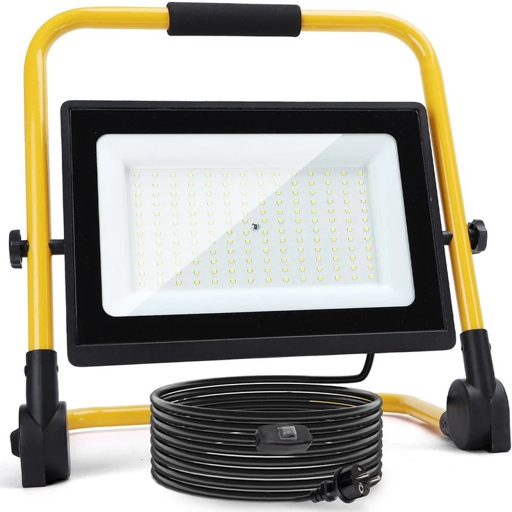 Aigostar Baustrahler Aigostar LED Baustrahler 100W mit Schalter,9000LM,4M Kabel,IP65,6500K – Bild 5
