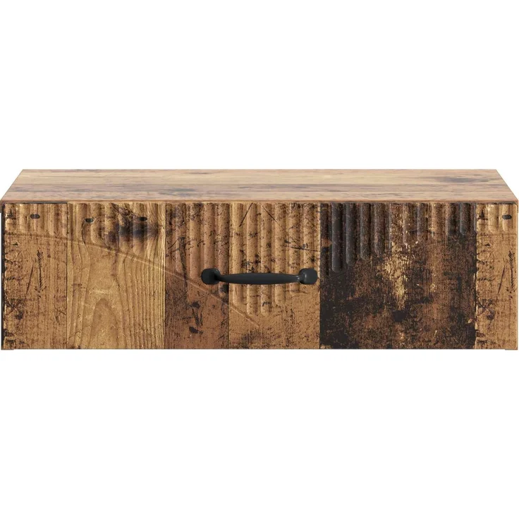 vidaXL Wandmontierter Beistelltisch Altholz 59 x 34,5 x 17 cm 899003 – Bild 4