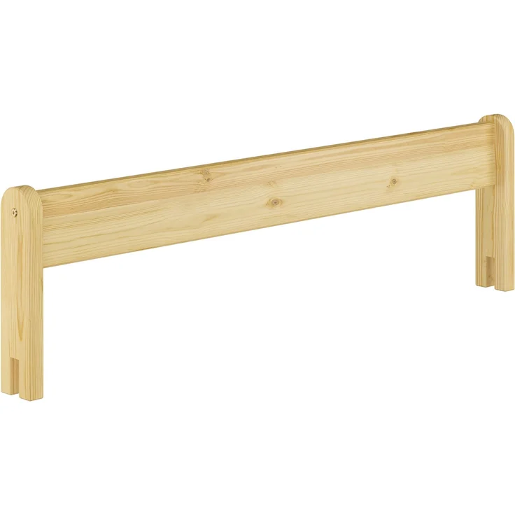 Niedriges Kinderbett Bodenbett 90x200 Kiefer massiv Zubehör wählbar V-60.28-09mit Kindersicherung und Rollrost inkl. – Bild 3