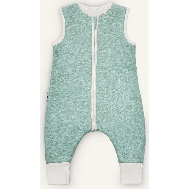 Ehrenkind Babyschlafsack Ganzjahresschlafsack mit Beinen und Wollfüllung, 100% Bio-Baumwolle (Ganzjährig verwendbar, Für ein optimales Schlafklima), Sorgt für wohlige Wärme ohne zu überhitzen