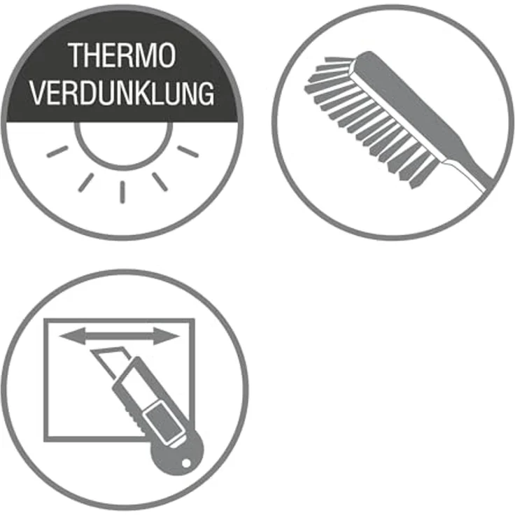 Seitenzugrollo EASYFIX Rollo Thermo ENERGIESPAREND, GARDINIA, verdunkelnd, mit Bohren/ohne Bohren, freihängend, abdunkelnd mit Thermobeschichtung – Bild 6